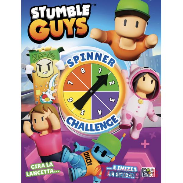 Spinner challenge. Stumble Guys. Spinner book. Ediz. a colori