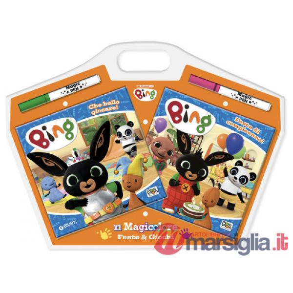 Feste e giochi. Bing. Magicolore. Ediz. a colori. Con 2 pennarelli svelacolori