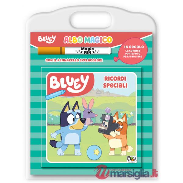 Ricordi speciali. Bluey. Albo magico. Ediz. a colori. Con pennarello svelacolori