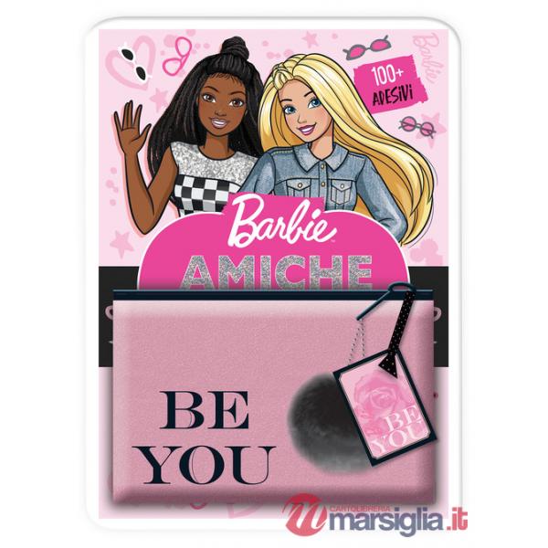 Amiche per sempre. Barbie. Activity book. Con adesivi. Ediz. a colori. Con pochette