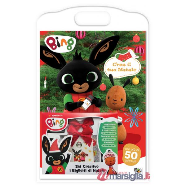Bing. Crea il tuo Natale. Activity. Ediz. a colori. Con gadget + set creativo i biglietti di Natale