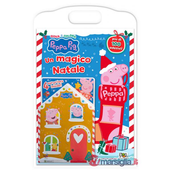 Magico Natale. Activity con gadget. Peppa Pig. Con adesivi. Ediz. a colori. Con casetta di Natale con sorprese (Un)