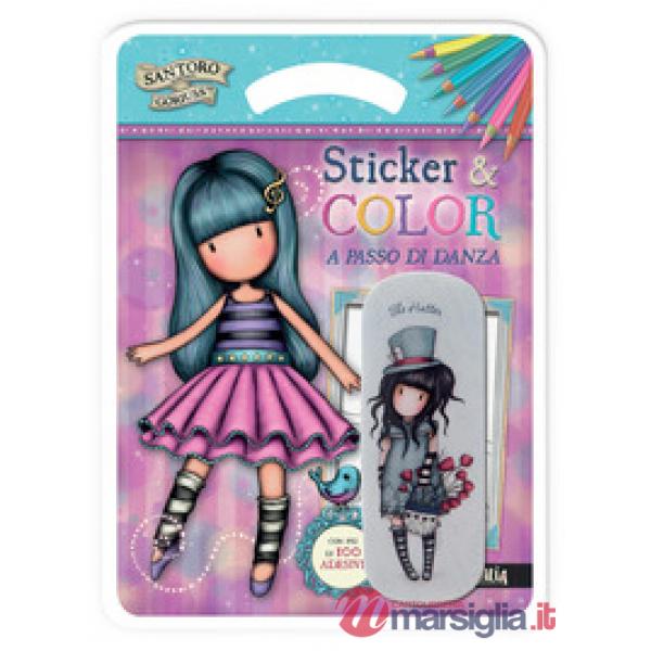 A passo di danza. Gorjuss. Sticker & color. Con adesivi. Ediz. a colori. Con custodia occhiali rigida
