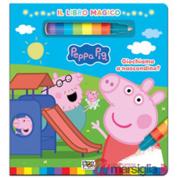 Giochiamo a nascondino? Peppa Pig. Il libro magico. Ediz. a colori. Con pennarello ad acqua
