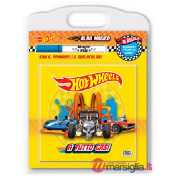 A tutto gas! Hot Wheels. Albo magico. Ediz. a colori. Con pennarello svelacolori