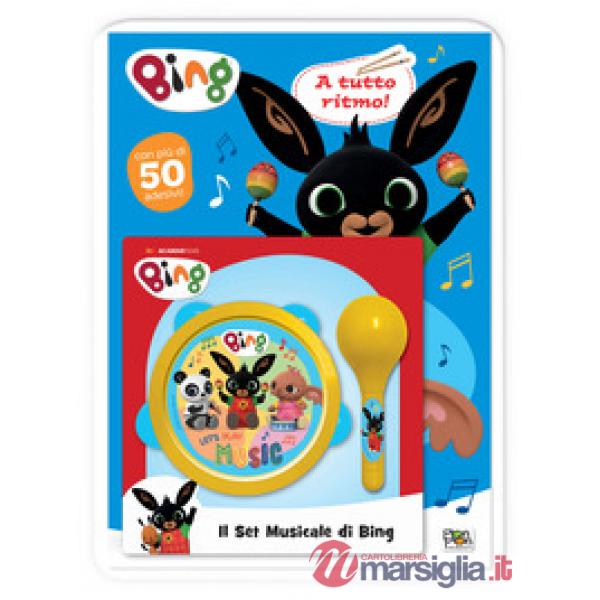 A tutto ritmo! Bing. Con adesivi. Ediz. a colori. Con set musicale