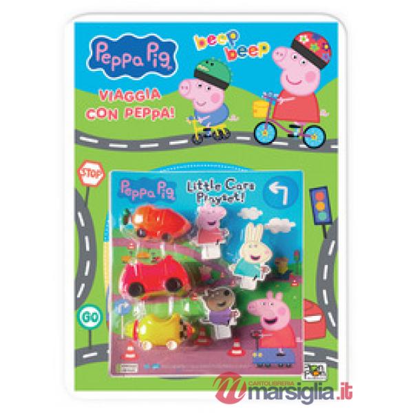 Beep beep. Viaggia con Peppa! Peppa Pig. Con adesivi. Ediz. a colori. Con macchinine