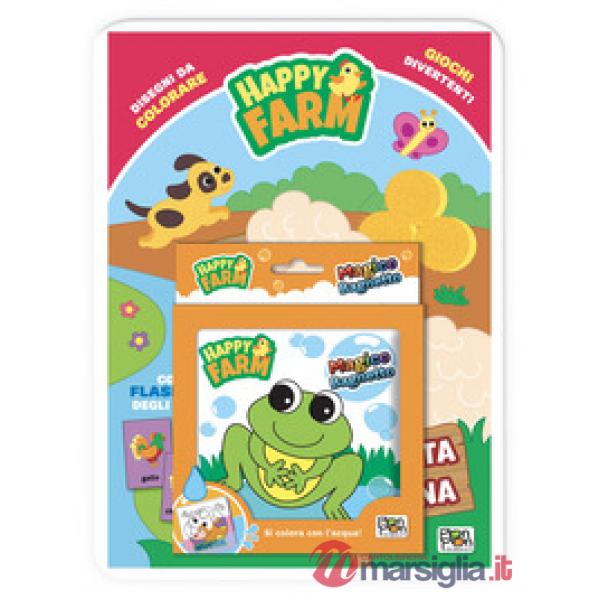 Giornata in campagna-Magico bagnetto. Happy farm. Activity book. Ediz. a colori (Una)