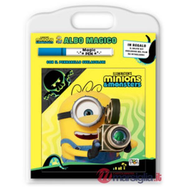 Minions & Monsters. Albo magico. Con il pennarello svelacolore