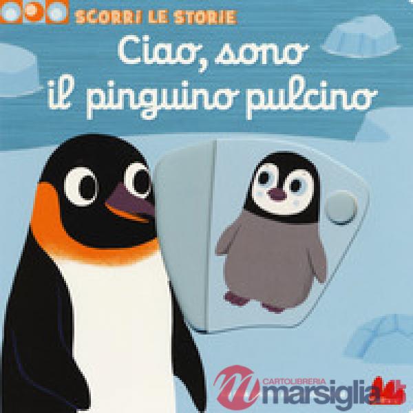 Ciao, sono il pinguino pulcino. Scorri le storie