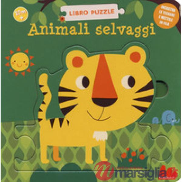 Animali selvaggi. Libro puzzle. Ediz. a colori