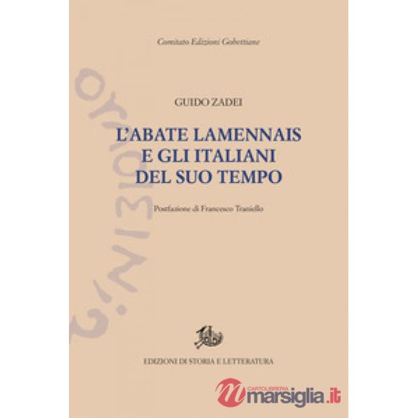 Abate Lamennais e gli italiani del suo tempo (L')