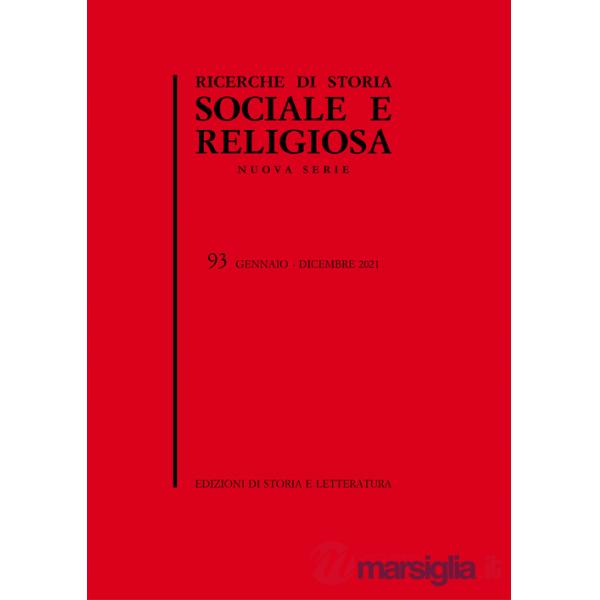 Ricerche di storia sociale e religiosa. Vol. 93