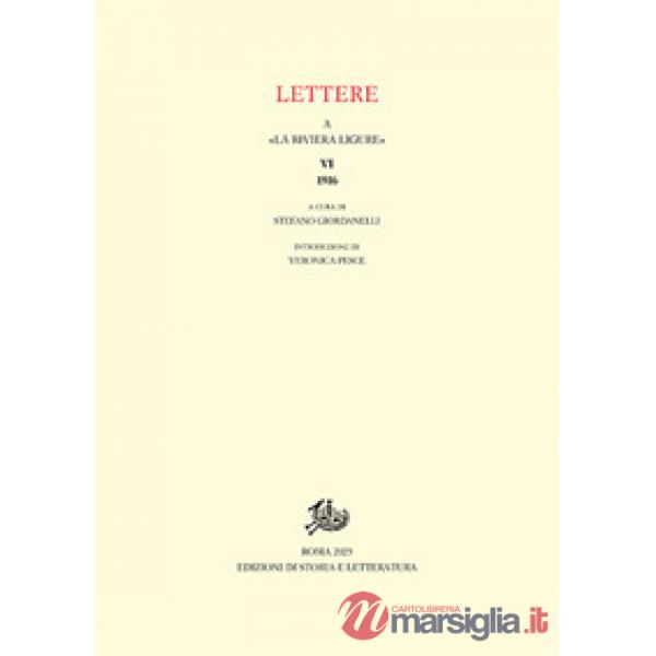 Lettere a «La Riviera Ligure». Vol. 6: 1916