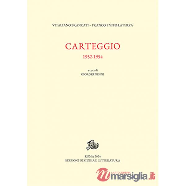 Carteggio 1952-1954