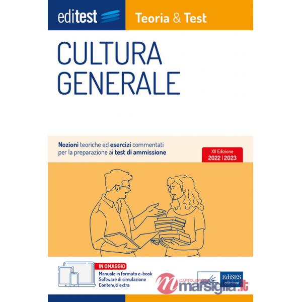 Cultura generale per i test di ammissione 2022. Con ebook. Con software di simulazione