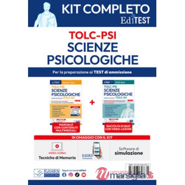 EdiTEST. Kit completo scienze psicologiche. Con software di simulazione. Con video-corso