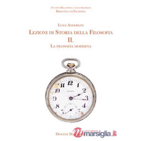 LEZIONI DI STORIA DELLA FILOSOFIA 2