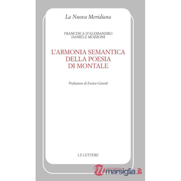 Armonia semantica della poesia di Montale (L')