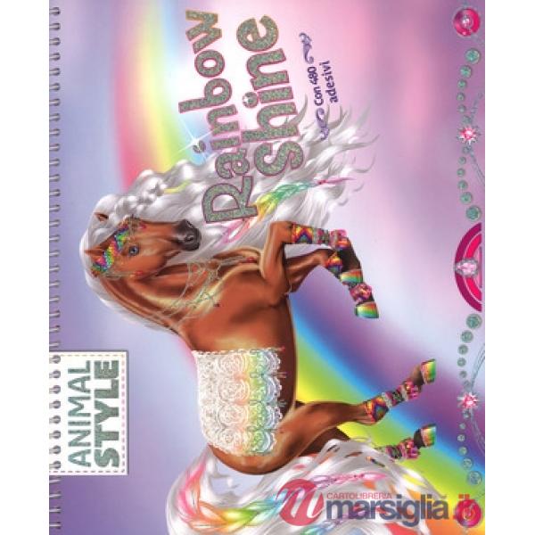 Rainbow Shine. Animal style. Ediz. a spirale