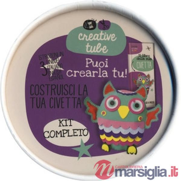 Costruisci la tua civetta. Creative tube. Ediz. a colori. Con gadget
