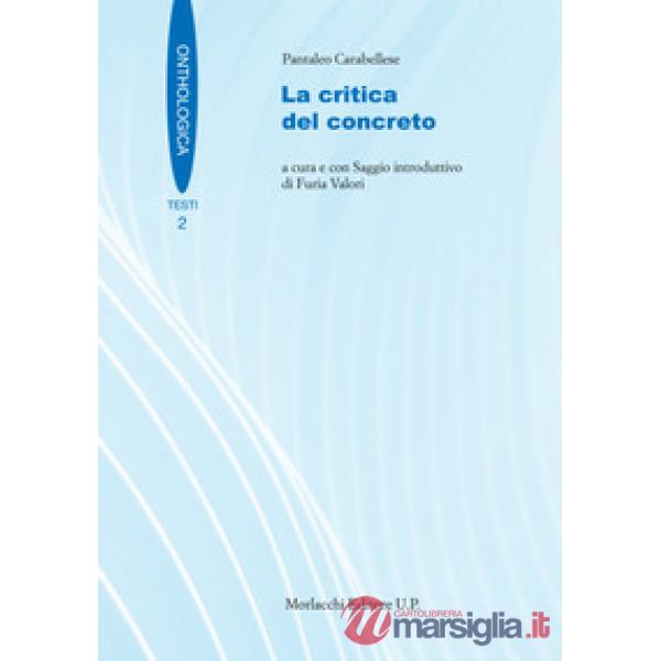La critica del concreto