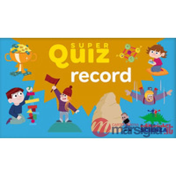 Super quiz: record. Con 100 schede