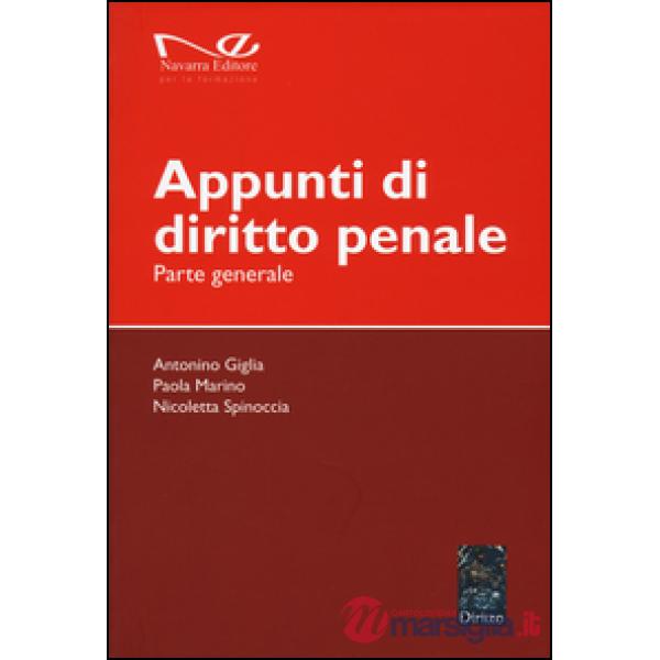 Appunti di diritto penale. Parte generale