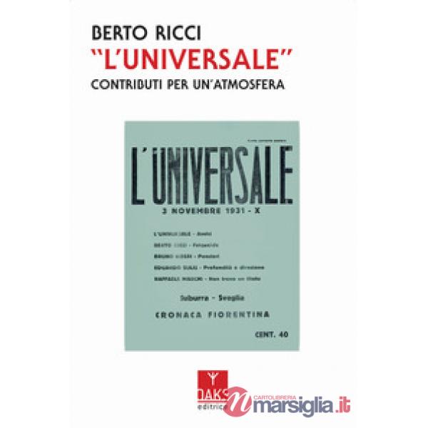 Universale». Contributi per un'atmosfera («L')