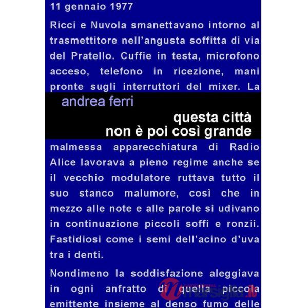 Questa città non è poi così grande