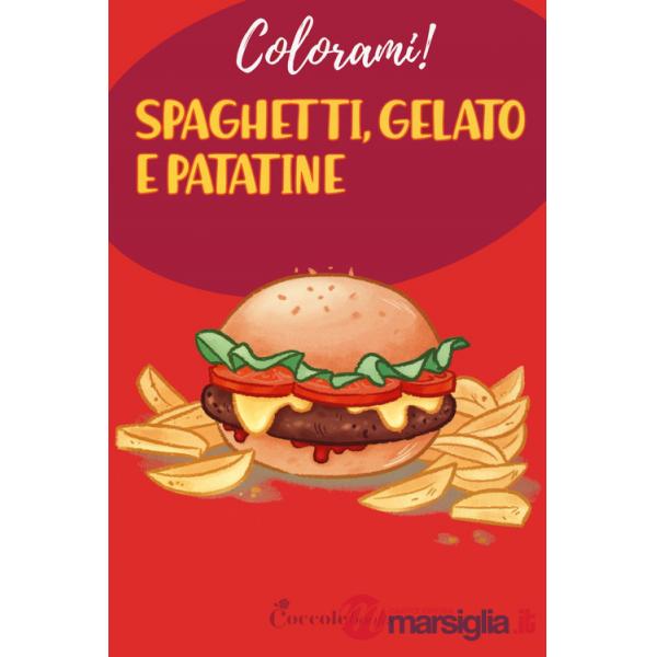 Spaghetti gelato e patatine