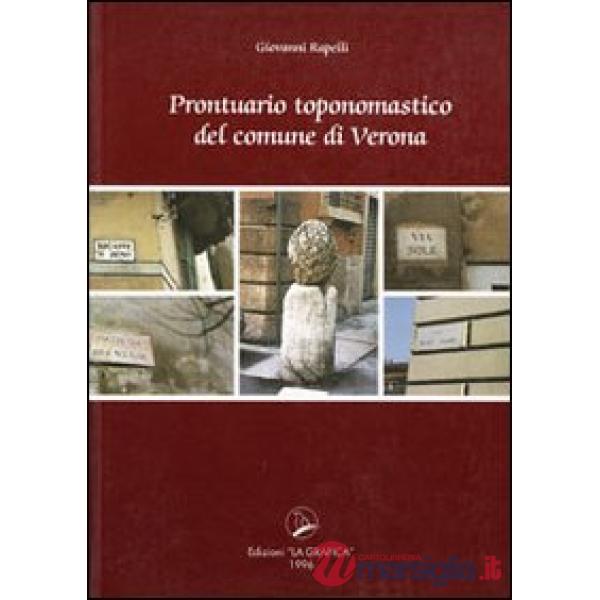 Prontuario toponomastica del comune di Verona