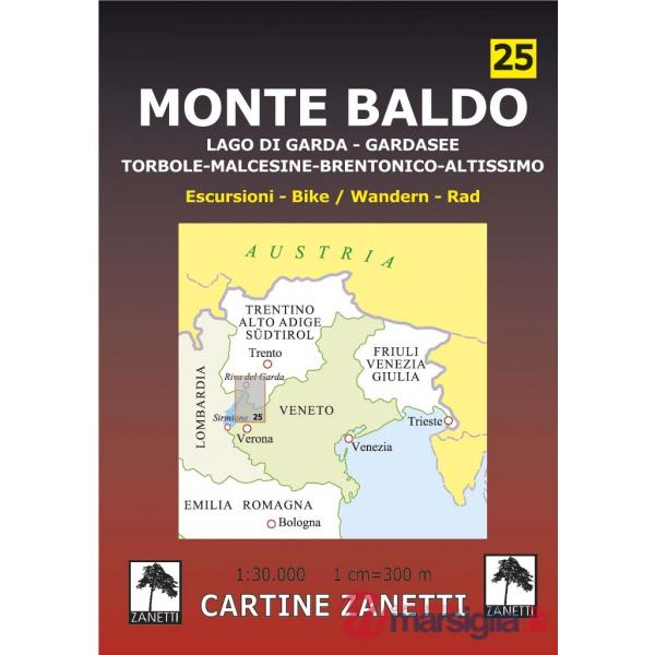 MONTE BALDO CARTINA