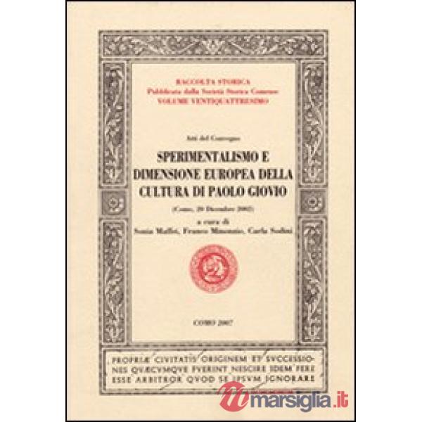 Sperimentalismo e dimensione europea della cultura di Paolo Giovio