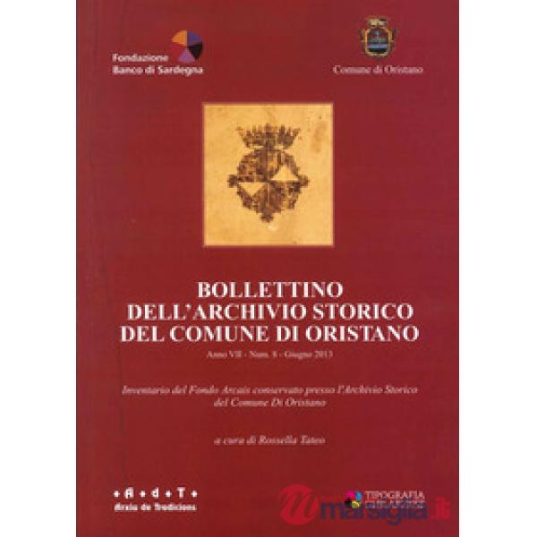 Bollettino dell'Archivio storico del comune di Oristano