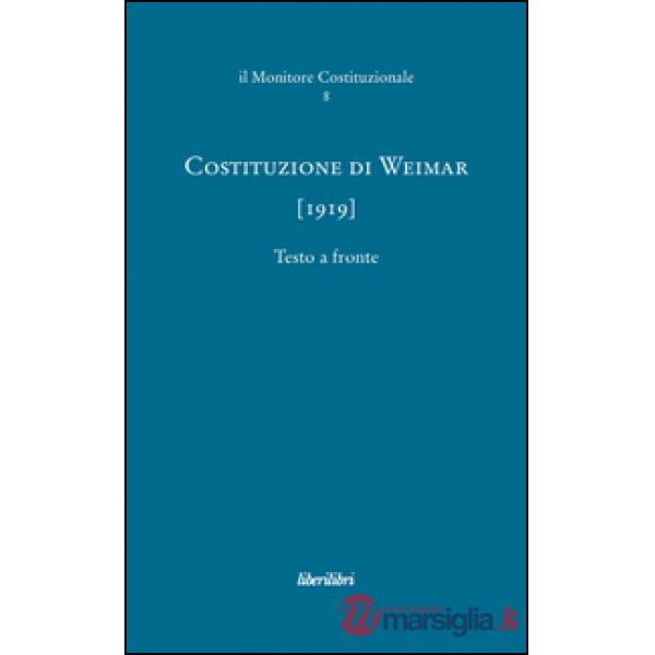 Costituzione di Weimar (1919)