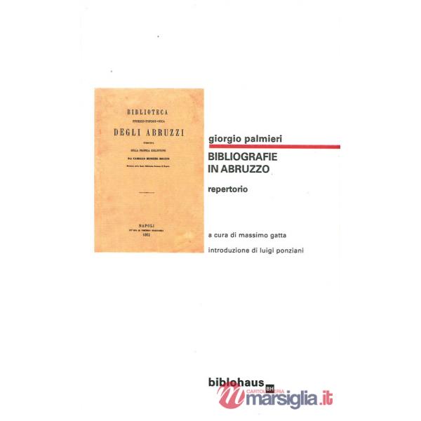 Giorgio Palmieri. Bibliografie in Abruzzo. Repertorio