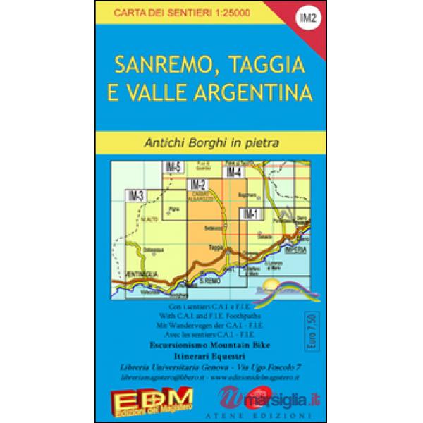 IM 2 Imperia, Sanremo, Taggia 1:25.000