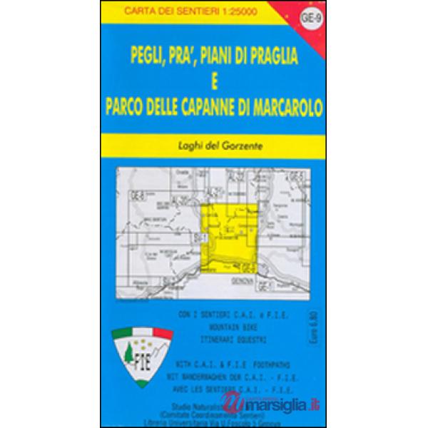 GE 9 Pegli, Prà, Piani di Praglia, laghi del Gorzente. Alta via dei monti liguri