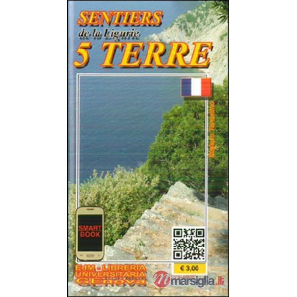 Libro sentieri di Liguria 5 Terre. Ediz. francese