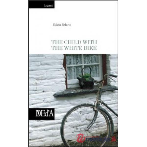 The child with the white bike
