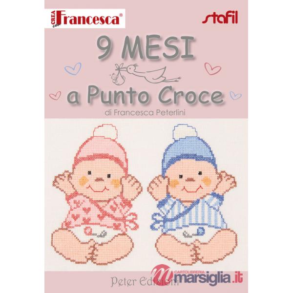 9 mesi a punto croce