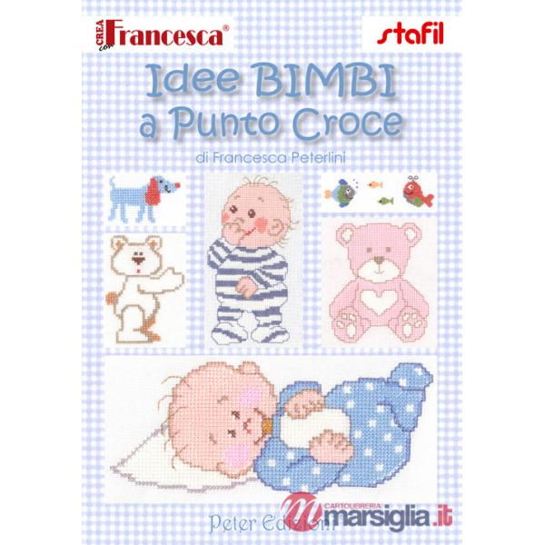 Idee bimbi a punto croce