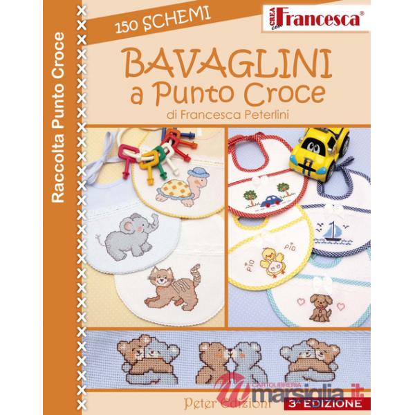 Bavaglini a punto croce. 150 schemi