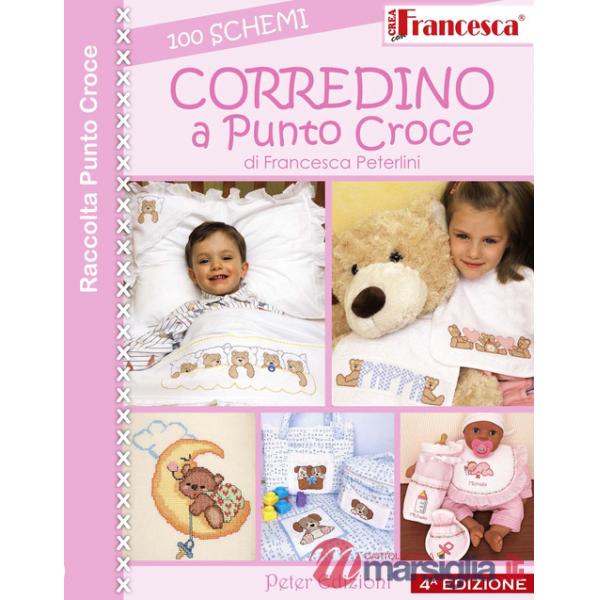 100 schemi corredino a punto croce