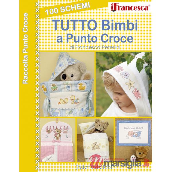 100 schemi tutto bimbi a punto croce