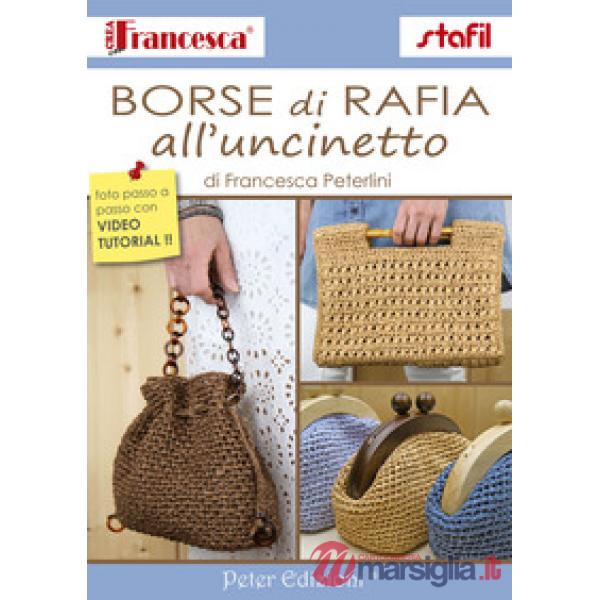 Borse di rafia all'uncinetto