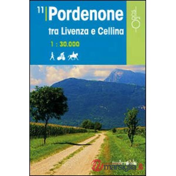 Pordenone tra Livenza e Cellina 1:30.000