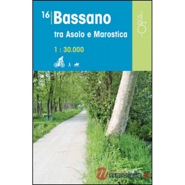 Bassano tra Asolo e Marostica 1:30.000