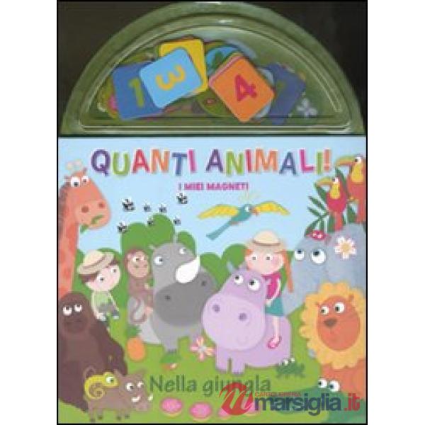 Quanti animali! Nella giungla. I miei magneti